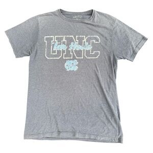 Old Varsity Brand Women's UNC Grey North Carolina Tar Heels T-shirt Size Medium